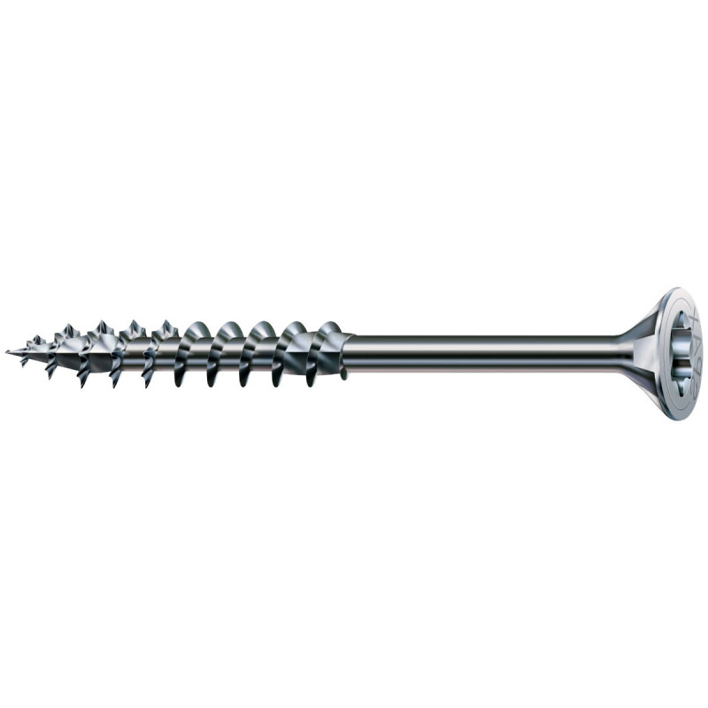 Surub pentru lemn, autofiletant, din otel, cu cap inecat, Spax, amprenta T-STAR plus, 8 x 280 mm Surub pentru lemn, autofiletant, din otel, cu cap inecat, Spax, amprenta T-STAR plus, 8 x 280 mm