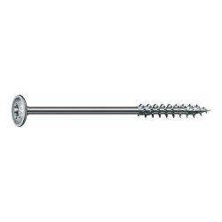 Surub pentru lemn, autofiletant, din otel, cu cap saiba, Spax, amprenta T-STAR plus, 6 x 200 mm