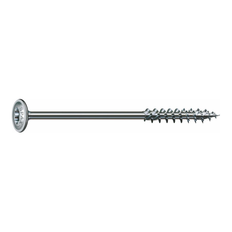 Surub pentru lemn, autofiletant, din otel, cu cap saiba, Spax, amprenta T-STAR plus, 6 x 200 mm Surub pentru lemn, autofiletant, din otel, cu cap saiba, Spax, amprenta T-STAR plus, 6 x 200 mm