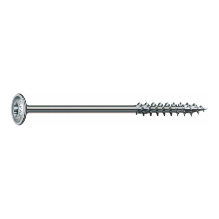 Surub pentru lemn, autofiletant, din otel, cu cap saiba, Spax, amprenta T-STAR plus, 6 x 200 mm