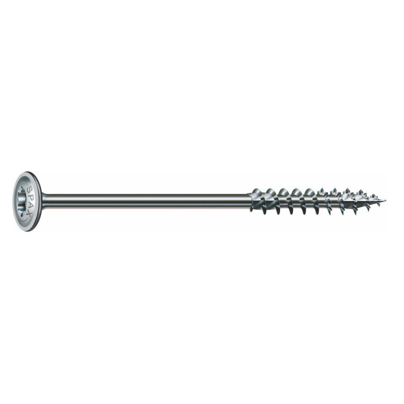 Surub pentru lemn, autofiletant, din otel, cu cap saiba, Spax, amprenta T-STAR plus, 6 x 250 mm Surub pentru lemn, autofiletant, din otel, cu cap saiba, Spax, amprenta T-STAR plus, 6 x 250 mm