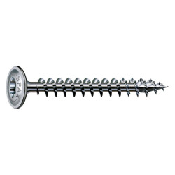 Surub pentru lemn, autofiletant, din otel, cu cap saiba, Spax, amprenta T-STAR plus, 6 x 40 mm