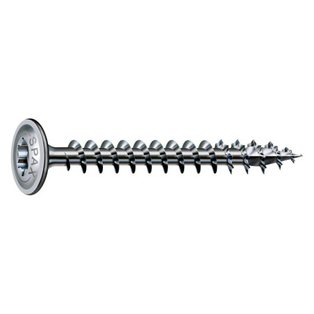 Surub pentru lemn, autofiletant, din otel, cu cap saiba, Spax, amprenta T-STAR plus, 6 x 40 mm