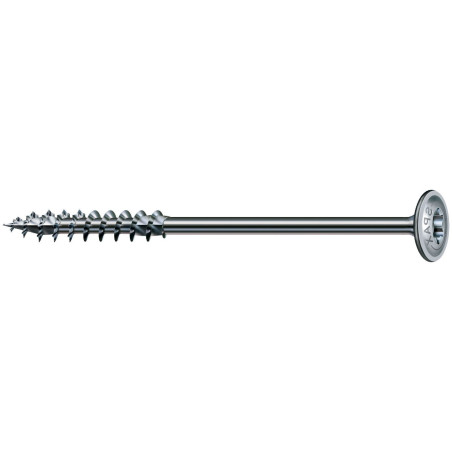 Surub pentru lemn, autofiletant, din otel, cu cap saiba, Spax, amprenta T-STAR plus, 8 x 300 mm