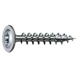 Surub pentru lemn, autofiletant, din otel, cu cap saiba, Spax, amprenta T-STAR plus, 8 x 50 mm
