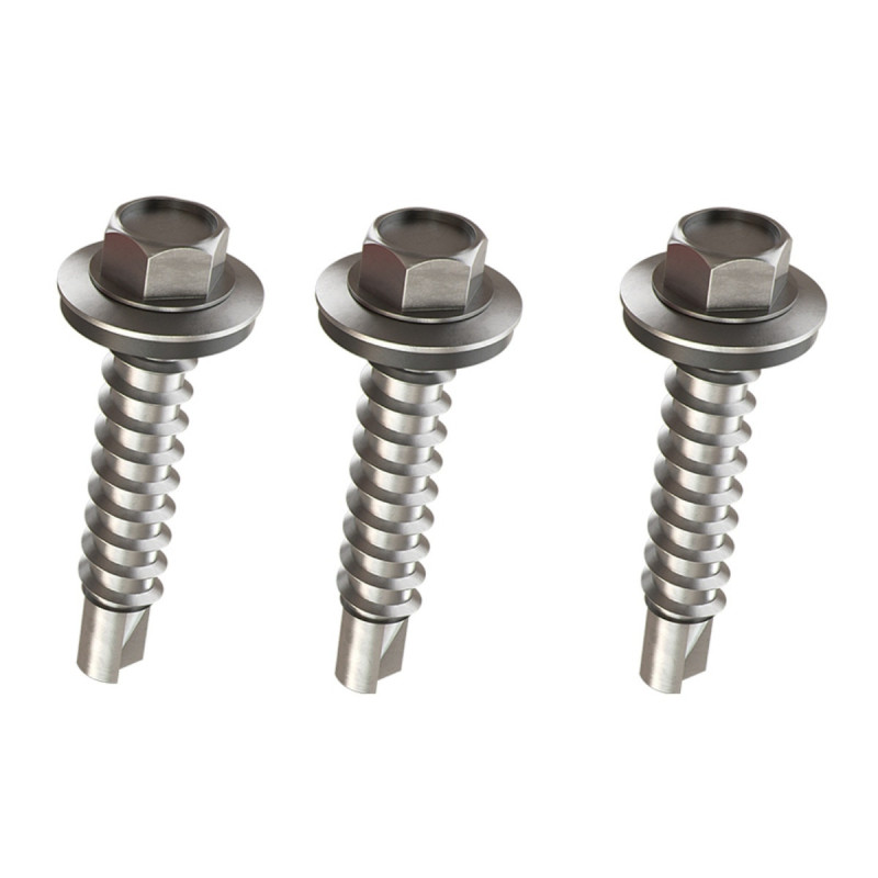 Surub pentru tigla metalica, autoforant, zincat, 4.8 x 35 mm, 250 bucati Surub pentru tigla metalica, autoforant, zincat, 4.8 x 35 mm, 250 bucati