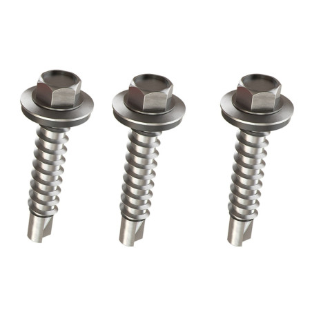 Surub pentru tigla metalica, autoforant, zincat, 4.8 x 35 mm, 250 bucati