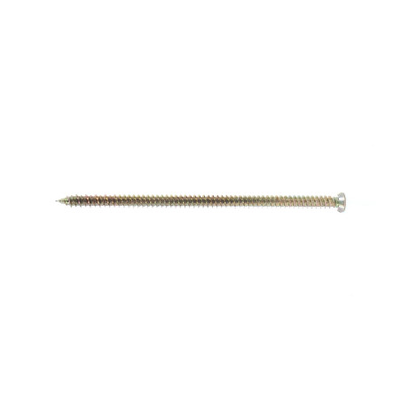 Surub pentru usa / fereastra, amprenta Torx, din otel, zincat galben, 7.5 x 162 mm