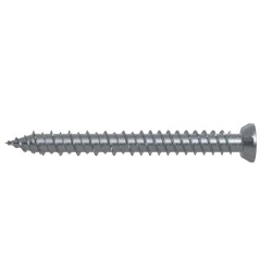 Surub pentru usa / fereastra, amprenta Torx, otel, zincat alb, 7.5 x 92 mm