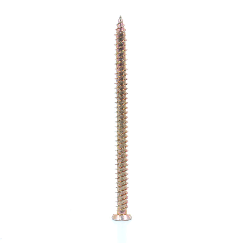 Surub pentru usa / fereastra, amprenta Torx, otel, zincat galben, TX30, 7.5 x 182 mm Surub pentru usa / fereastra, amprenta Torx, otel, zincat galben, TX30, 7.5 x 182 mm