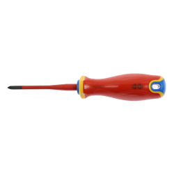 Surubelnita pentru electricieni, Holzer 583C3, VDE, profil Pozidriv, PZ1 x 80 mm