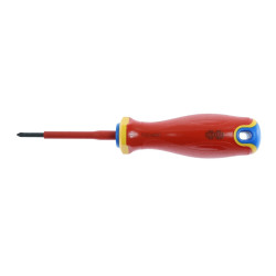 Surubelnita pentru electricieni, Holzer 583C4, VDE, profil Pozidriv, PZ0 x 60 mm