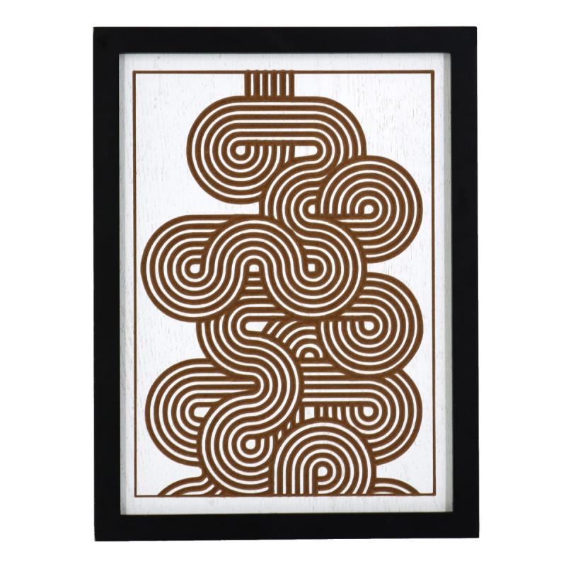 Tablou cu rama GHD200437, standard, panou + rama MDF, 30 x 40 cm