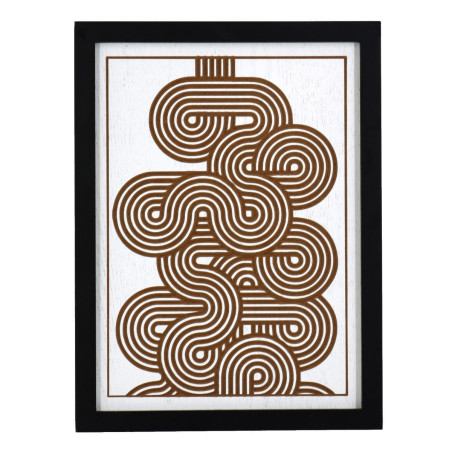 Tablou cu rama GHD200437, standard, panou + rama MDF, 30 x 40 cm