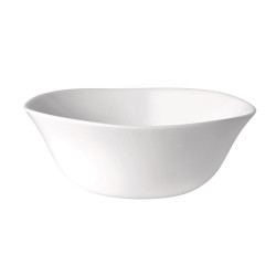 Bol pentru salata, Parma, opal, alb, 14 x 5.6 cm