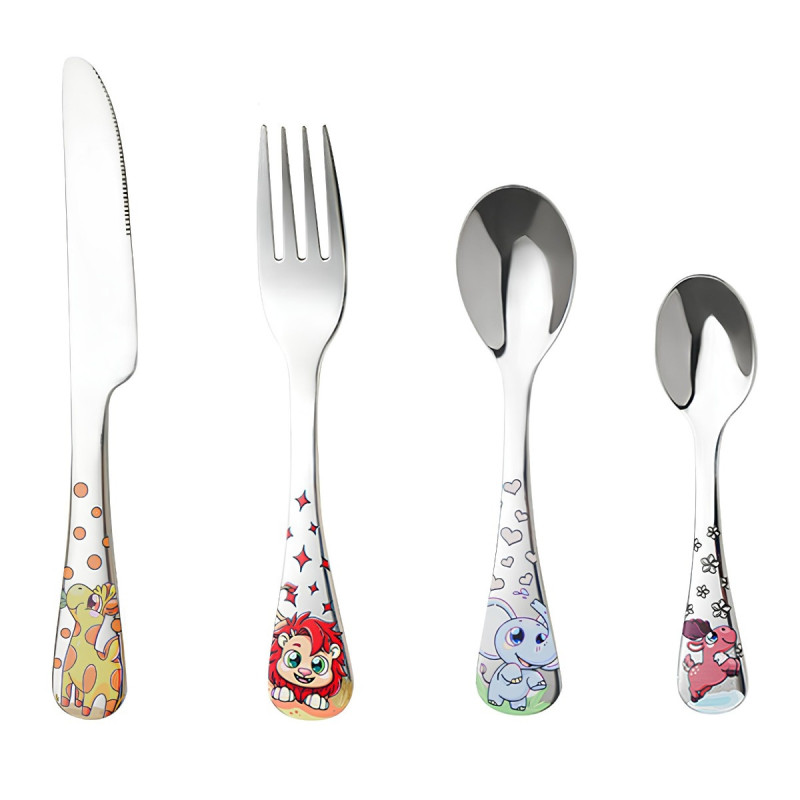 Tacamuri SSCS-SUS304, inox, set 4 piese