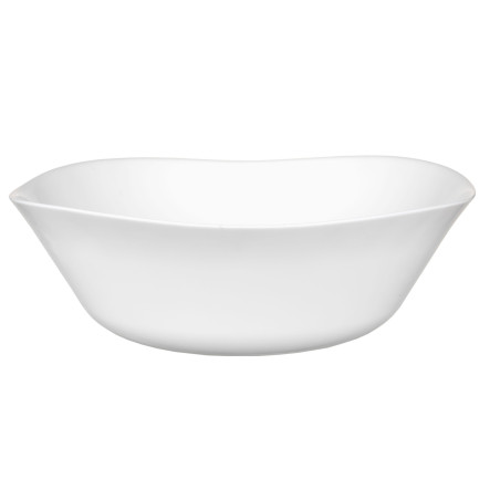 Bol pentru salata, Parma, opal, alb, 24 x 8.2 cm