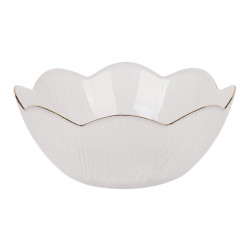 Bol pentru servirea mesei 2BLW950-CGR, sticla, transparent, 20 cm