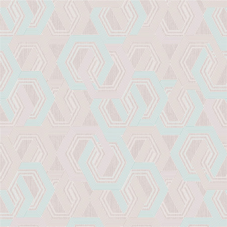 Tapet netesut, model geometric, Viola 501009, 10.05 x 0.53 m