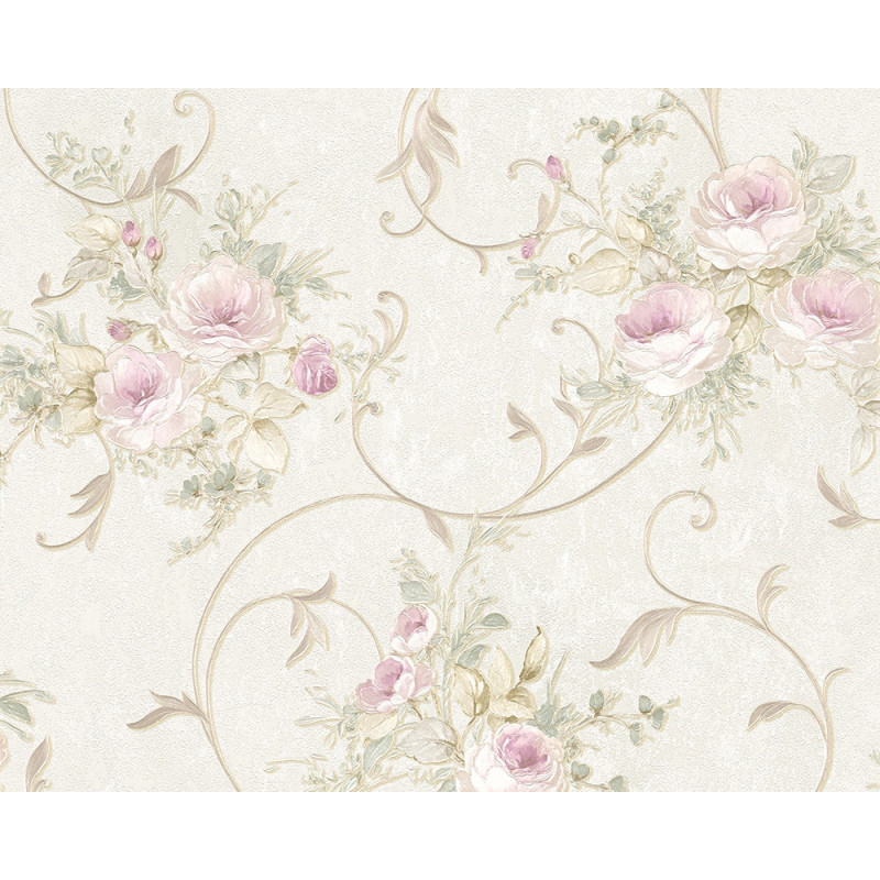 Tapet vlies, model floral, AS Creation Best of Vlies 304202, 10 x 0.53 m