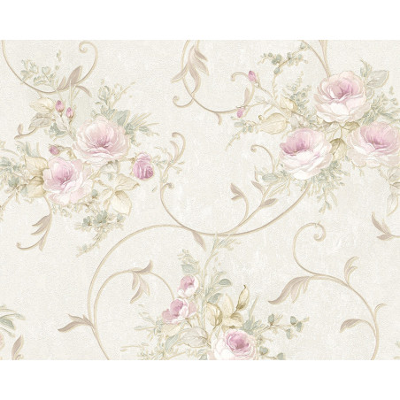 Tapet vlies, model floral, AS Creation Best of Vlies 304202, 10 x 0.53 m