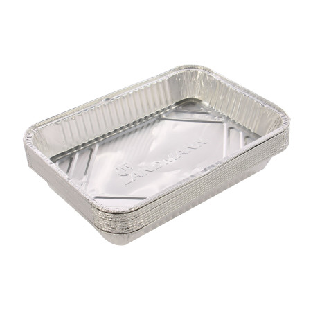Tava aluminiu pentru gratar, Landmann, 31.5 x 21.5, set 10 buc