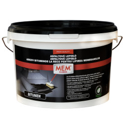 Adeziv membrane, lipire la rece, Bostik Mem, bitum, 3 L