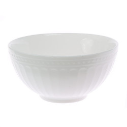 Bol pentru servirea mesei RMW50X, sticla termica, alb, 12.7 cm