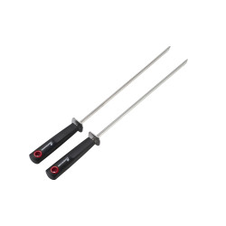 Tepuse pentru gratar Landmann Quality 13216, inox + plastic, 40.5 cm, set 2 bucati