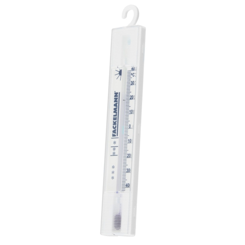 Termometru pentru aparate frigorifice, Fackelmann 16381, plastic, alb, 22.6 x 7.9 x 1 cm