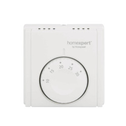 Termostat de ambient pentru centrala, cu fir, Honeywell THR830TEE, neprogramabil, 230 V