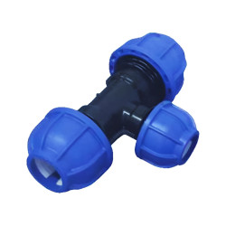 Teu compresiune redus PEHD, D 32 x 25 x 32 mm