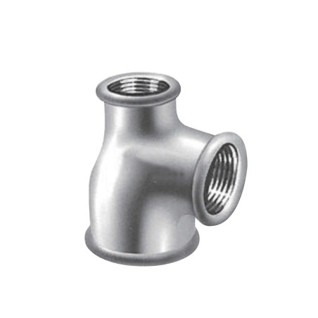 Teu redus fonta zincata, FI, 1" - 1/2", 130/A