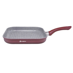 Tigaie grill Schmitter, aluminiu + strat ceramic, 28 x 28 cm