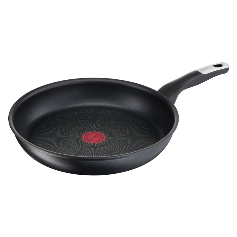 Tigaie inductie Tefal Unlimited, aluminiu, neagra, 30 cm