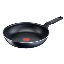 Tigaie Tefal XL Force C3850453, aluminiu, invelis antiaderent, negru, 24 cm