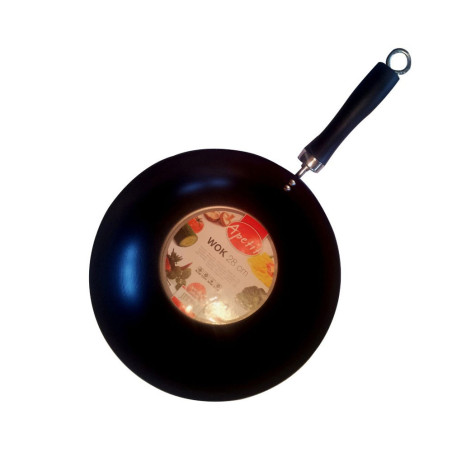 Tigaie Wok apetit, teflon + maner ebonita, 28 cm