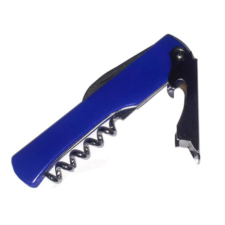 Tirbuson, 49527, metal cromat + plastic, albastru, 11 x 3 cm