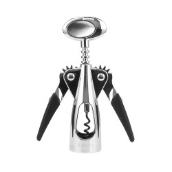 Tirbuson cu brate, Paxton HJ-CW03, inox, argintiu + negru, 18.5 x 7 cm