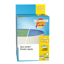 Tratament pentru piscine inverzite, Clear and Fun, 3000 - 5000 L