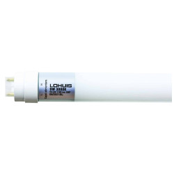 Tub LED Lohuis 34744, 9W, lumina calda, 1100lm, G13, T8, 59.8 cm, dispersor din sticla