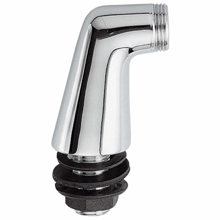 Brat de dus fix, Remer 88, alama sanitara, cromat, 12 cm