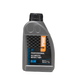 Ulei amestec OMAC Full Synthetic 2T, albastru, 0.6L