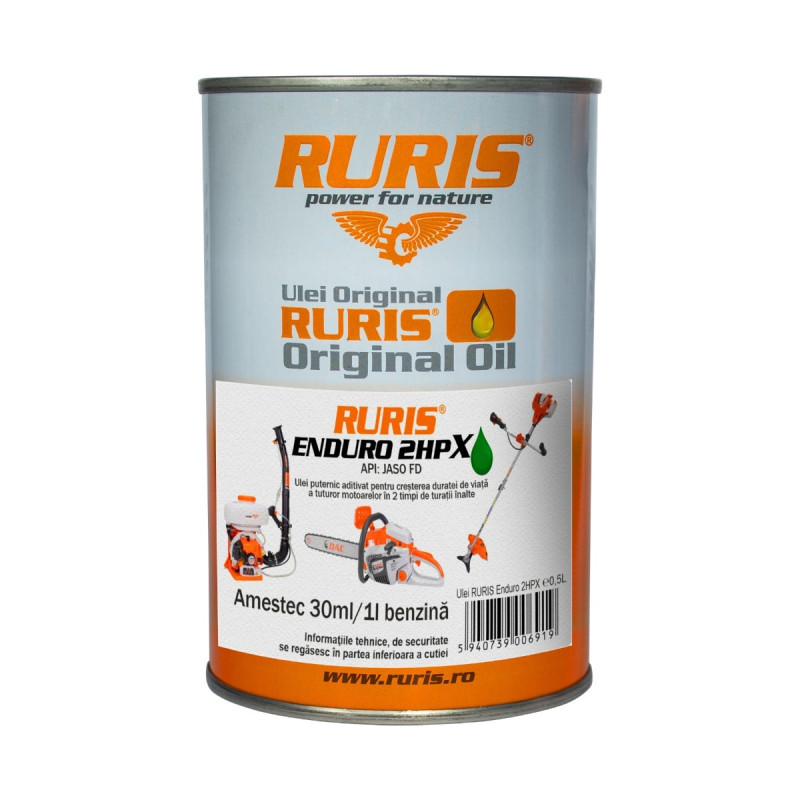 Ulei amestec Ruris Enduro 2T, 0.5 L