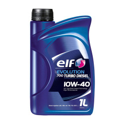 Ulei motor auto Elf Evolution 700 Turbo Diesel, 10W-40, 1 L, semisintetic