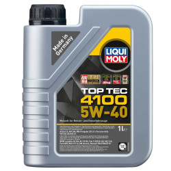 Ulei motor auto Liqui Moly, Top Tec 4100, 5W-40, 1 L, sintetic