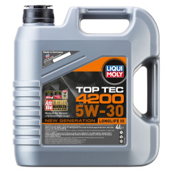Ulei motor auto Liqui Moly, Top Tec 4200, 5W-30, 4 L, sintetic