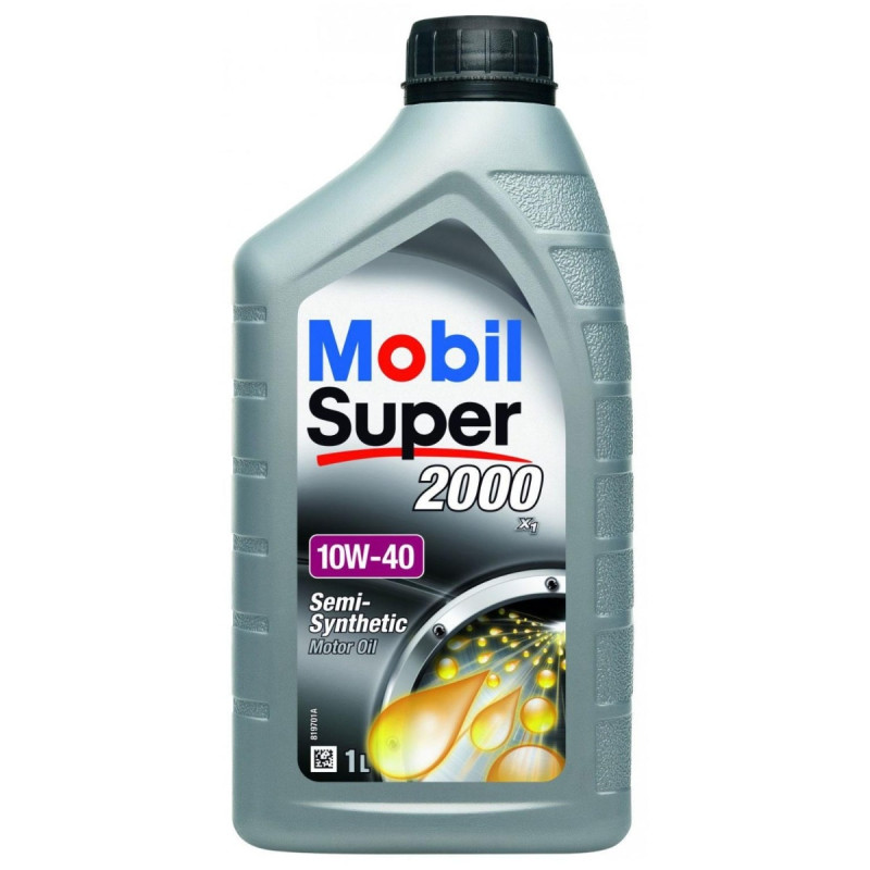 Ulei motor auto Mobil Super S 2000 X1, 10W-40, 1 L, semisintetic