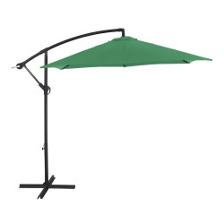 Umbrela soare de terasa / gradina Mera Grandio Mob, rotunda, structura metal, verde, D 270 cm