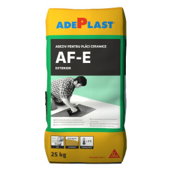 Adeziv pentru gresie si faianta Adeplast AF - E, exterior, gri, 25 kg